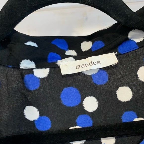 Mandee | Plus Size Polka Dot Blouse - Picture 5 of 6
